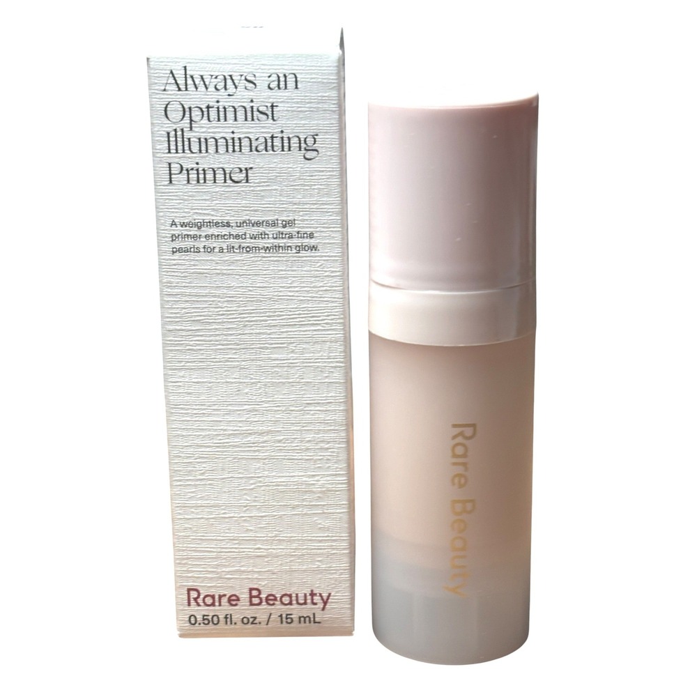 Rare Beauty Always an Optimist Illuminating Primer 0.50 fl oz Travel Size NIB